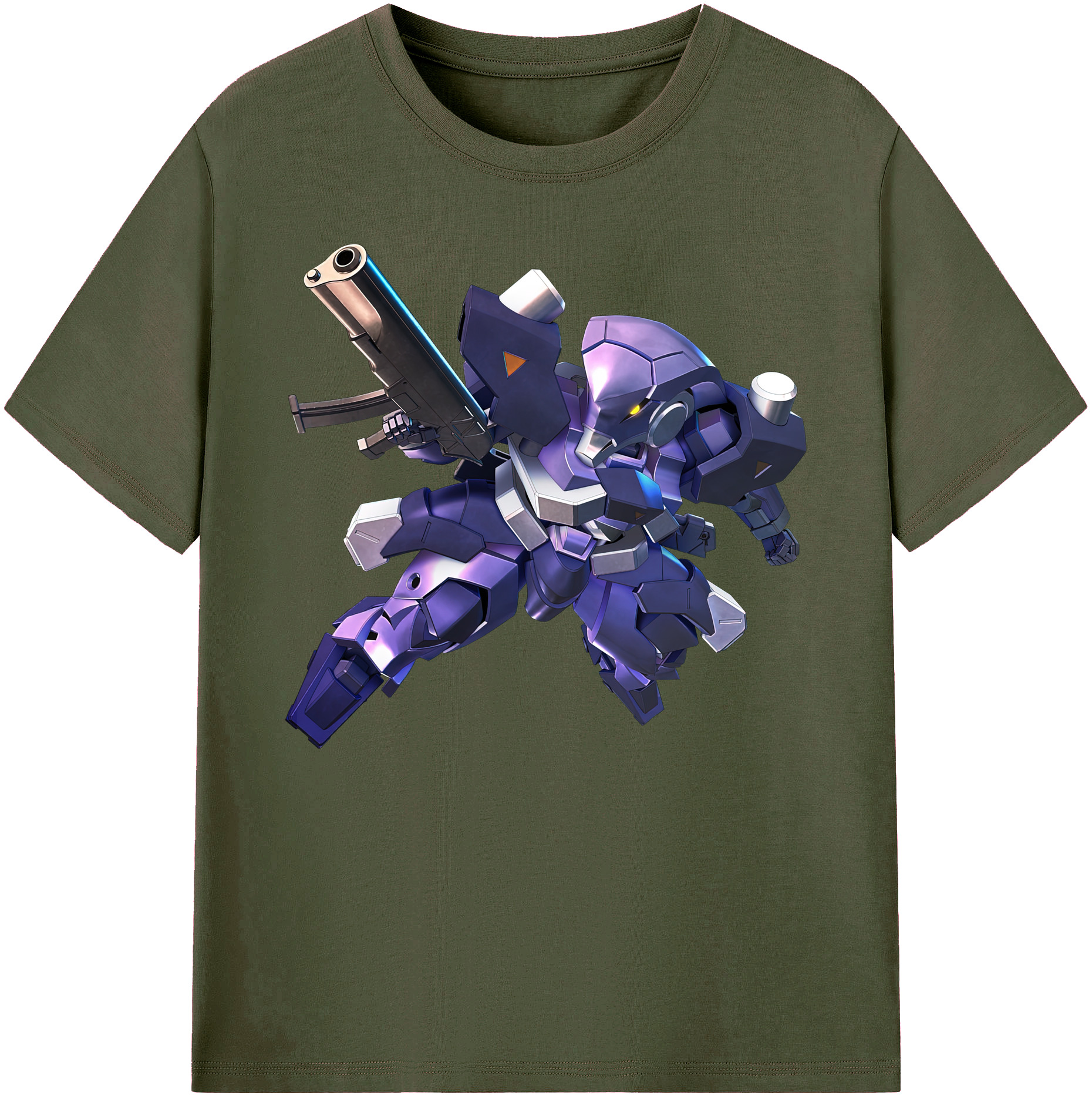 （画像用） 機動戦士ガンダム Mobile Suit Gundam 綿100％ メンズ半袖Tシャツ｜肌触りやわらか＆通気性